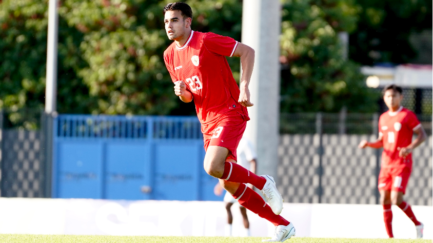 Penyerang Timnas Indonesia U-20, Jens Raven. (pssi.org)